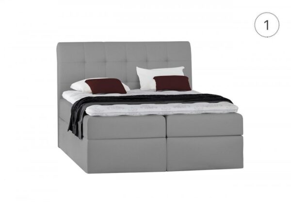 Typ 50 boxspring franciaágy - Image 2