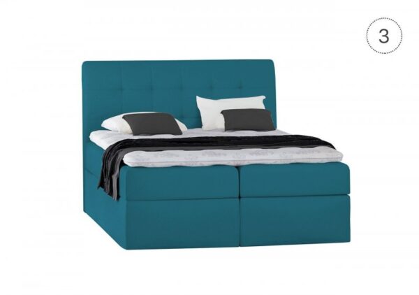 Typ 50 boxspring franciaágy - Image 4