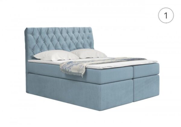 Typ 58 boxspring franciaágy - Image 2