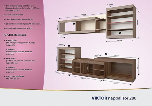 Viktor szekrénysor - Image 2