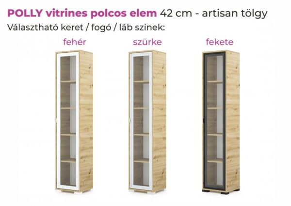 Polly vitrines polcos elem - Image 9