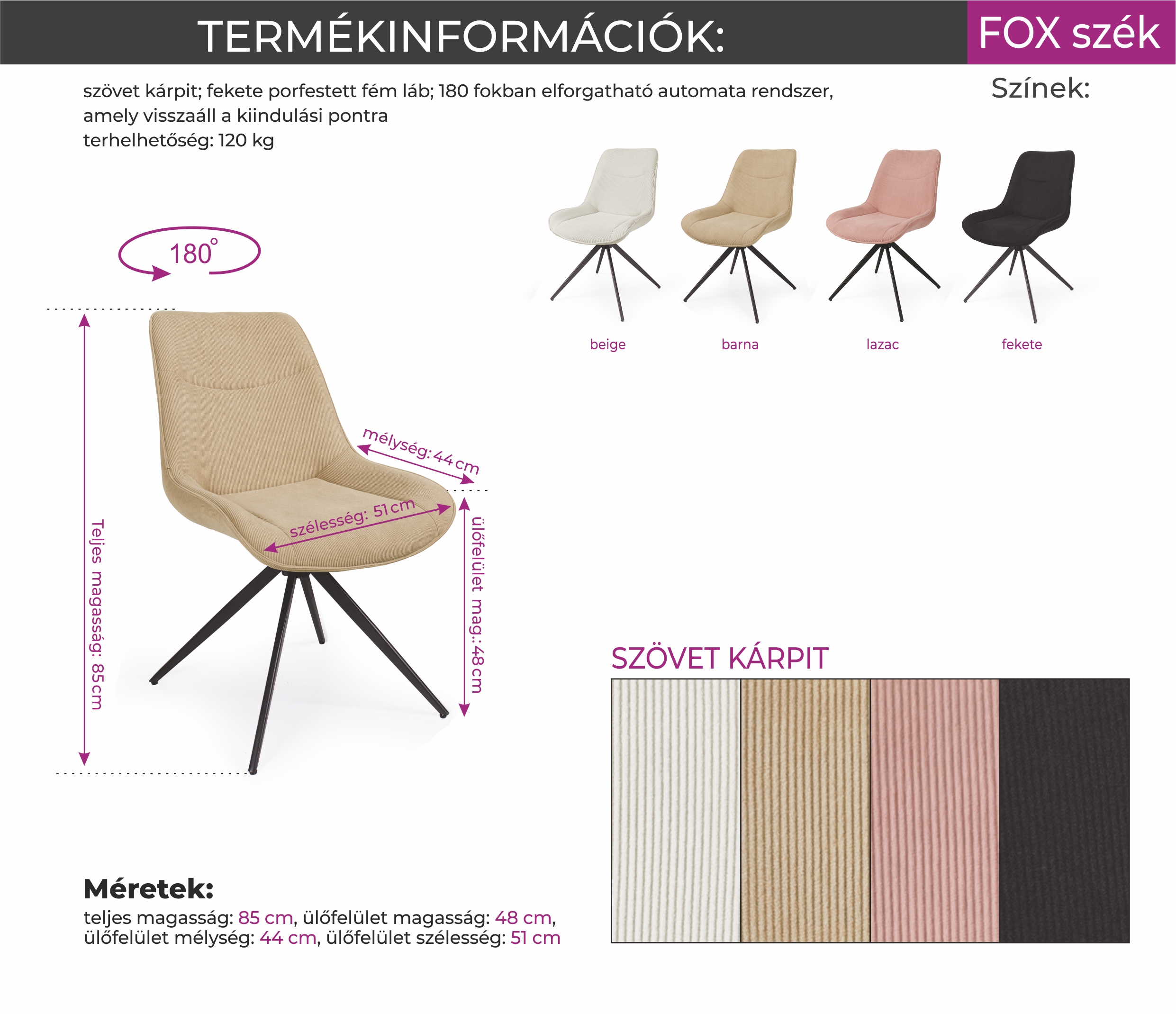 Fox szék (dny-szek) - Image 9