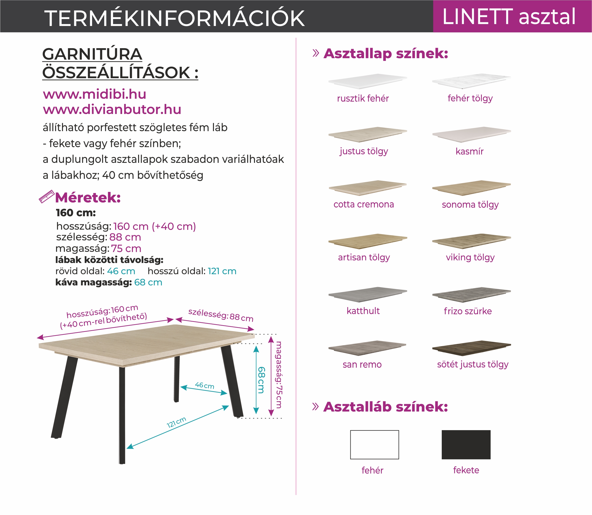Linett asztal (dny-asz) - Image 9