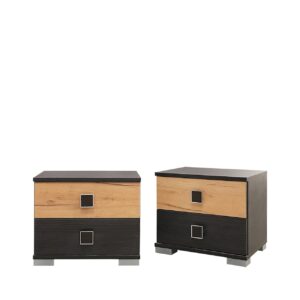 Atlasz 2 fiókos éjjeliszekrény (brt-ejl)