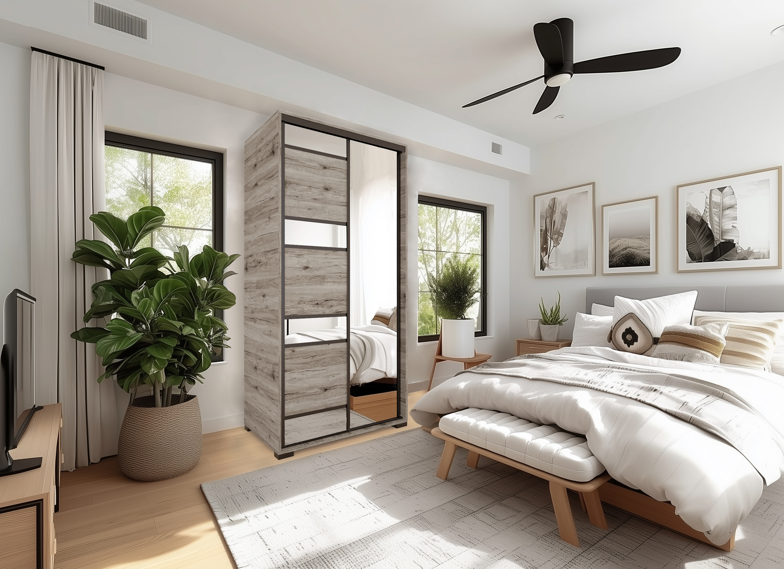 Peking tolóajtós gardrób (dny-grd) - Image 2