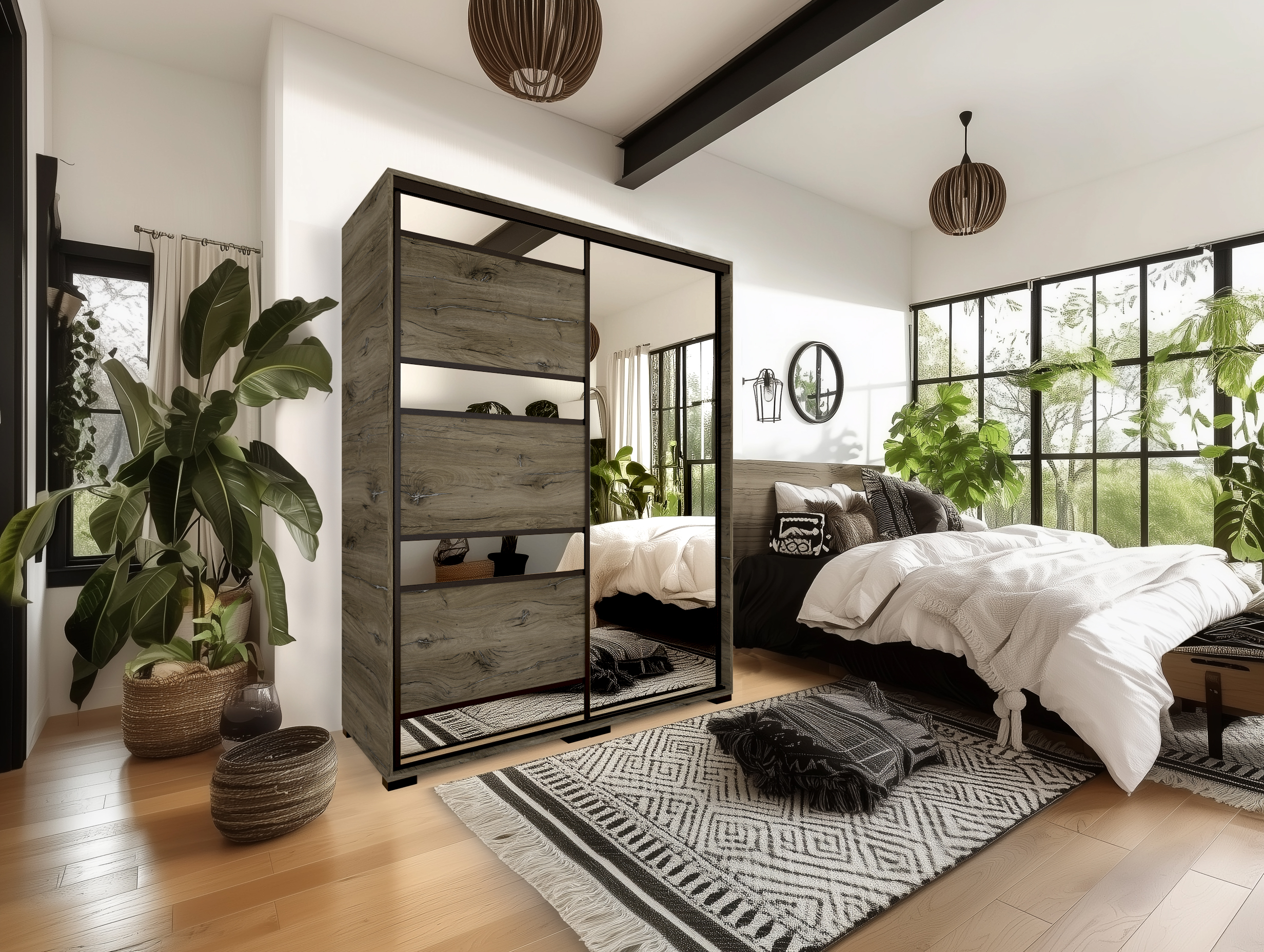 Peking tolóajtós gardrób (dny-grd) - Image 5