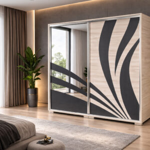 Baku tolóajtós gardrób (dny-grd)