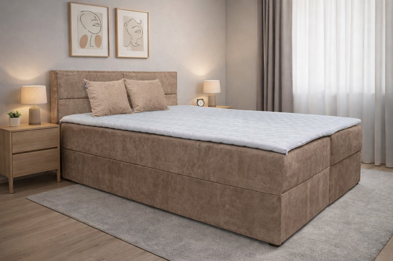 Aramis boxspring ágy (mlo-fra)