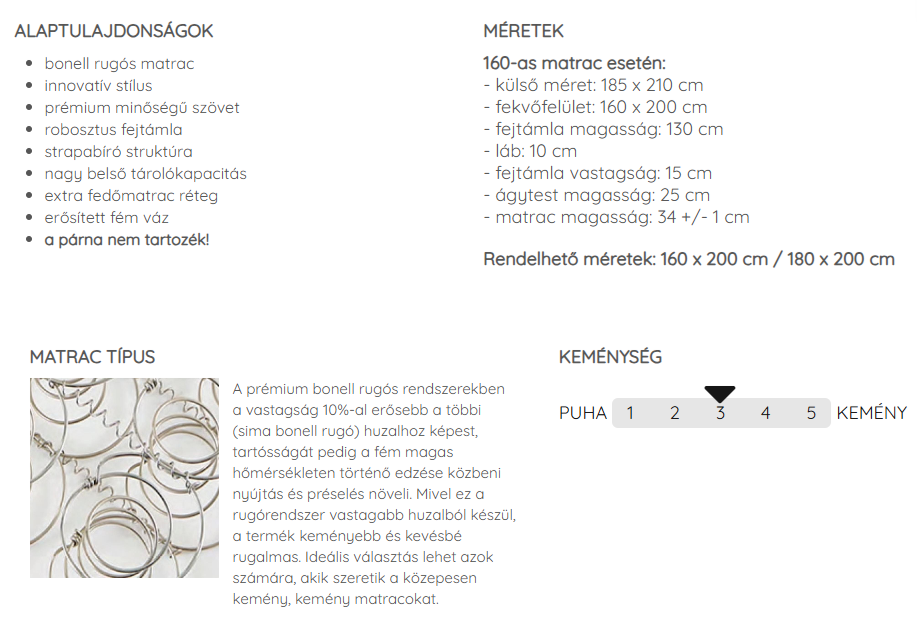 Blackberry - Prémium kontinentális ágy (mlo-fra) - Image 3